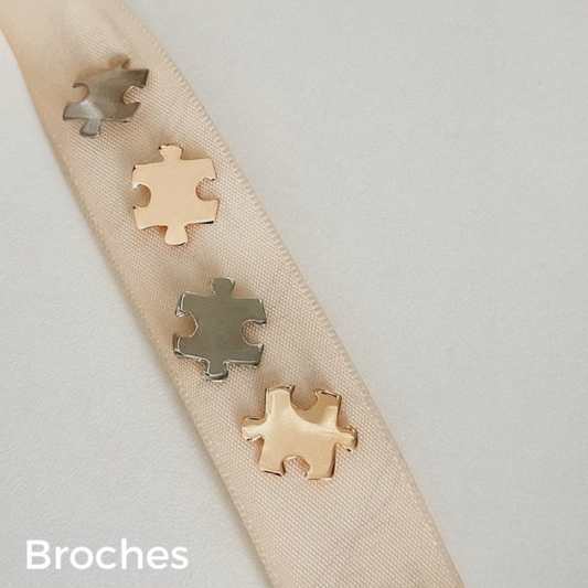 Broches simbolo autismo (SOB ENCOMENDA)